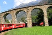 Traumroute durch die Alpen - Der Bernina Express