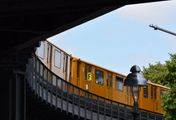 Eisenbahn-Romantik - Eisenbahnbilder Berlin - Auf Gleisen in den Untergrund