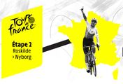 Cyclisme: Tour de France - Etape 2: partie 1 - Roskilde - nyborg
