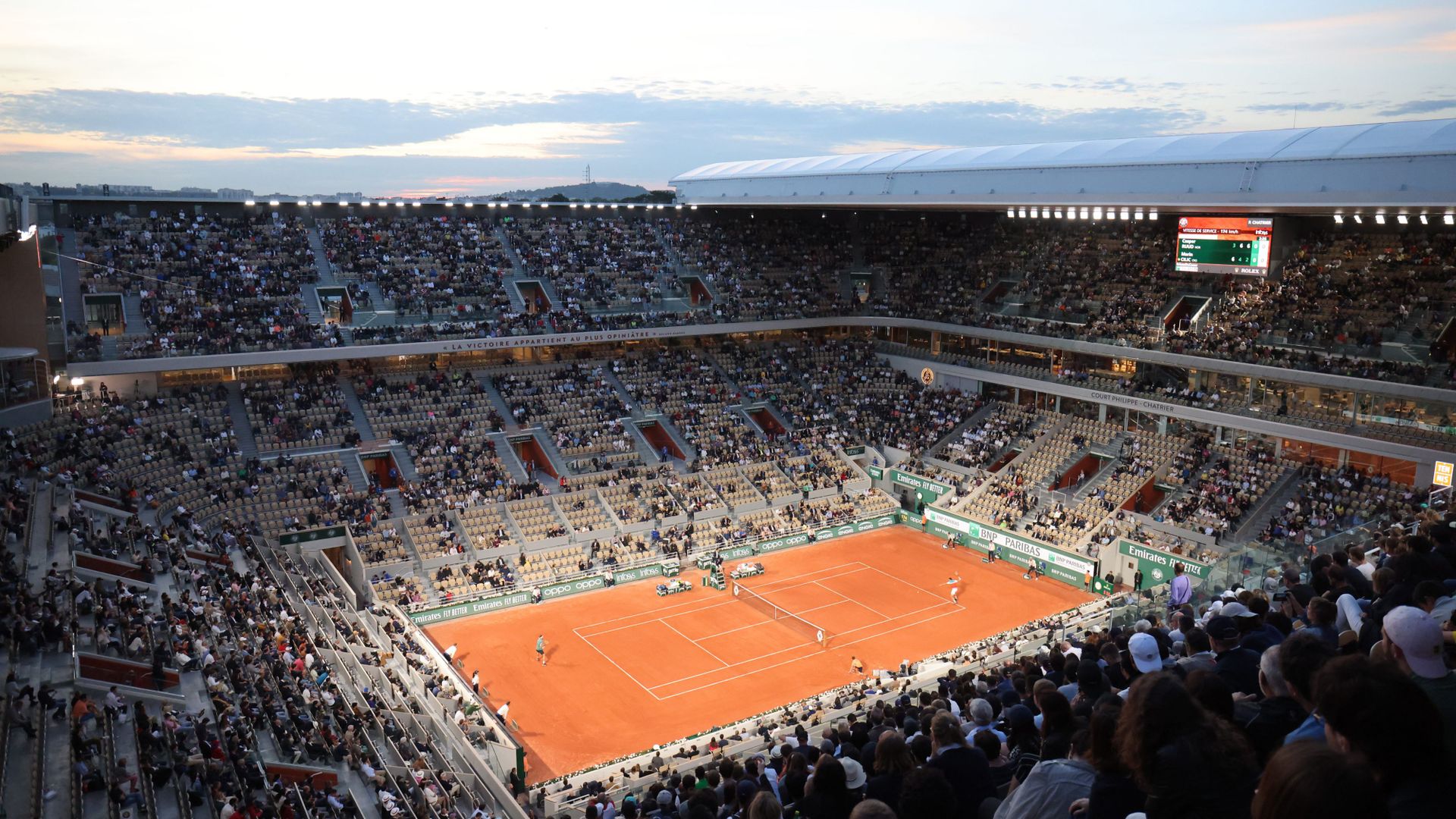 Tennis: French Open 29.05.2023 um 17:56 Uhr auf 