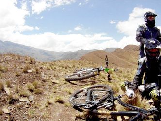 Mit dem Fahrrad über die Anden