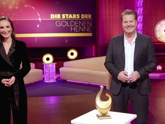 Die Stars der Goldenen Henne 2022 - Sarah von Neuburg & Lars-Christian Karde präsentieren