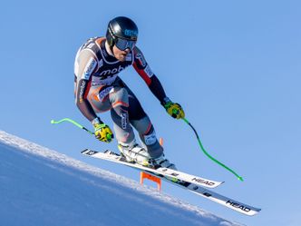 FIS Ski Weltcup SuperG der Herren Lake Louise - Das Rennen