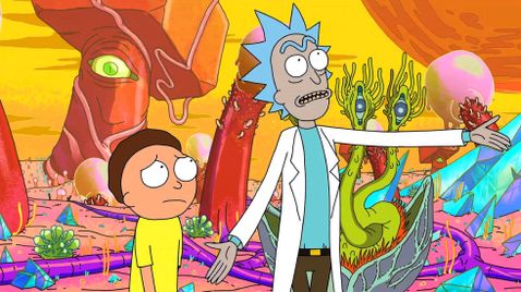 Rick and Morty auf Warner TV Comedy