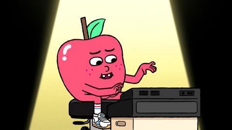 Apfel & Lauch auf Cartoon Network