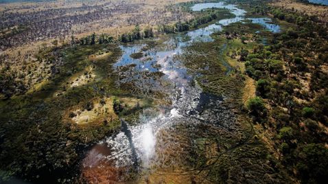 Die Flut - Okavango unter Wasser