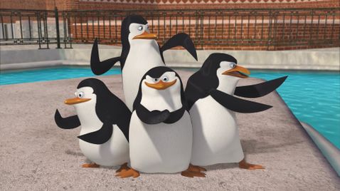 Die Pinguine aus Madagascar auf Nicktoons